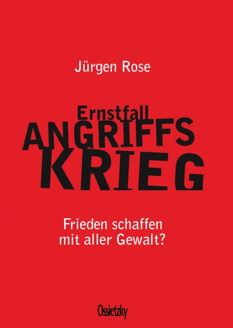 Cover »Ernstfall Angriffskrieg«