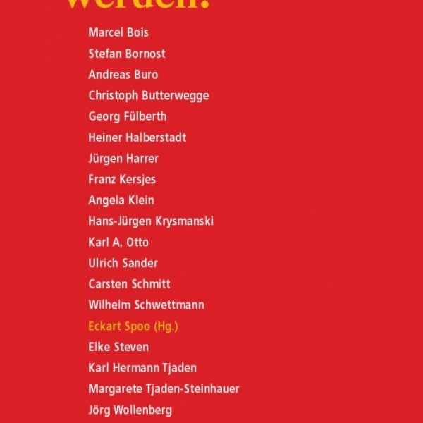 Oppositionsfähig werden!  (Eckart Spoo (Hg.))